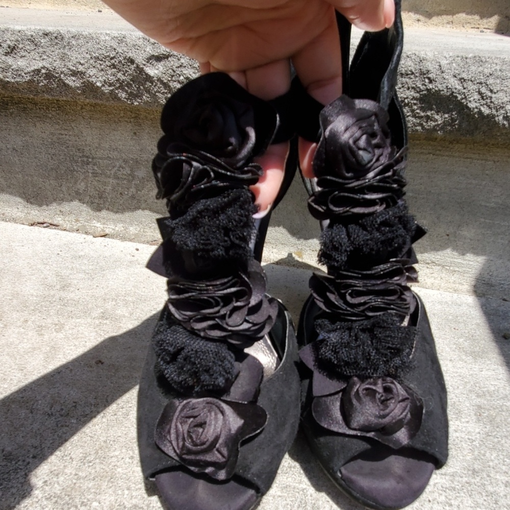 Black heels